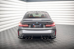 Maxton Parts - Diffusor Flaps V.2 passend für BMW M3 Limousine / Touring G80 / G81 schwarz Hochglanz