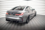 Maxton Parts - Diffusor Flaps V.2 passend für BMW M3 Limousine / Touring G80 / G81 schwarz Hochglanz