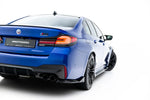 Maxton Parts - Diffusor Flaps V.2 passend für BMW M5 F90 / F90 Facelift schwarz Hochglanz