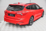 Maxton Parts - Diffusor Flaps V.2 passend für Ford Focus ST-Line Kombi Mk4 schwarz Hochglanz