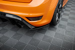 Maxton Parts - Diffusor Flaps V.2 passend für Ford Focus ST Mk2 FL schwarz Hochglanz