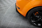 Maxton Parts - Diffusor Flaps V.2 passend für Ford Focus ST Mk2 FL schwarz Hochglanz