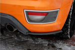 Maxton Parts - Diffusor Flaps V.2 passend für Ford Focus ST Mk2 schwarz Hochglanz