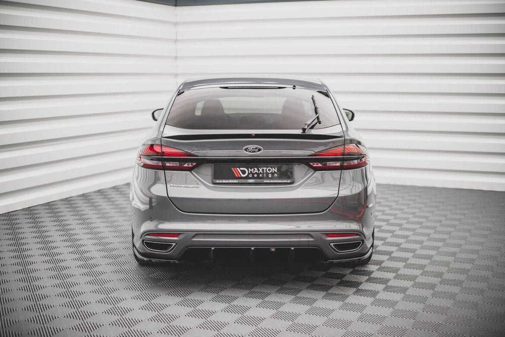 Maxton Parts - Diffusor Flaps V.2 passend für Ford Mondeo ST-Line Mk5 FL schwarz Hochglanz