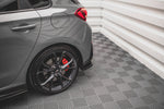 Maxton Parts - Diffusor Flaps V.2 passend für Hyundai I30 N Hatchback Mk3 FL schwarz Hochglanz