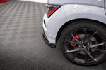 Maxton Parts - Diffusor Flaps V.2 passend für Hyundai Kona N Mk1 schwarz Hochglanz