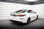 Maxton Parts - Diffusor Flaps V.2 passend für Kia Optima Mk4 FL schwarz Hochglanz