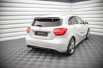 Maxton Parts - Diffusor Flaps V.2 passend für Mercedes A W176 schwarz Hochglanz