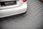 Maxton Parts - Diffusor Flaps V.2 passend für Mercedes A W176 schwarz Hochglanz