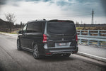 Maxton Parts - Diffusor Flaps V.2 passend für Mercedes V-Klasse AMG-Line W447 FL schwarz Hochglanz