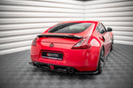 Maxton Parts - Diffusor Flaps V.2 passend für Nissan 370Z schwarz Hochglanz