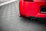 Maxton Parts - Diffusor Flaps V.2 passend für Nissan 370Z schwarz Hochglanz