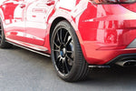 Maxton Parts - Diffusor Flaps V.2 passend für Seat Leon CUPRA Mk3 FL Hatchback schwarz Hochglanz