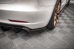 Maxton Parts - Diffusor Flaps V.2 passend für Tesla Model 3 schwarz Hochglanz