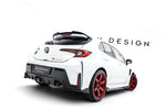 Maxton Parts - Diffusor Flaps V.2 passend für Toyota GR Corolla Mk12 schwarz Hochglanz