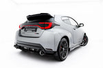 Maxton Parts - Diffusor Flaps V.2 passend für Toyota GR Yaris Mk4 Facelift schwarz Hochglanz
