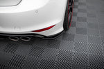 Maxton Parts - Diffusor Flaps V.2 passend für VW Golf 7 R schwarz Hochglanz