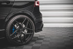 Maxton Parts - Diffusor Flaps V.2 passend für VW Golf R Hatchback Mk8 FL schwarz Hochglanz