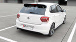 Maxton Parts - Diffusor Flaps V.2 passend für VW Polo GTI / R-line Mk6 schwarz Hochglanz