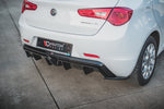 Maxton Parts - Diffusor Flaps V.3 passend für Alfa Romeo Giulietta FL schwarz Hochglanz