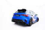 Maxton Parts - Diffusor Flaps V.3 passend für Audi RS3 Sportback 8Y Facelift schwarz Hochglanz