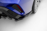 Maxton Parts - Diffusor Flaps V.3 passend für Audi S3 Limousine 8Y FL schwarz Hochglanz