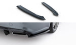 Maxton Parts - Diffusor Flaps V.3 passend für Audi S6 / A6 S-Line / A6 C7 FL schwarz Hochglanz