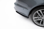 Maxton Parts - Diffusor Flaps V.3 passend für Audi S6 / A6 S-Line / A6 C7 FL schwarz Hochglanz