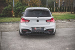 Maxton Parts - Diffusor Flaps V.3 passend für BMW 1er F20 M140i schwarz matt