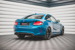 Maxton Parts - Diffusor Flaps V.3 passend für BMW M2 F87 schwarz Hochglanz