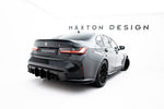 Maxton Parts - Diffusor Flaps V.3 passend für BMW M3 Limousine / Touring G80 / G81 schwarz matt