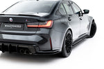 Maxton Parts - Diffusor Flaps V.3 passend für BMW M3 Limousine / Touring G80 / G81 schwarz matt