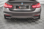 Maxton Parts - Diffusor Flaps V.3 passend für BMW M4 F82 schwarz Hochglanz
