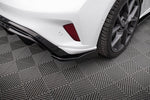 Maxton Parts - Diffusor Flaps V.3 passend für Ford Focus Hatchback ST Mk4 schwarz Hochglanz