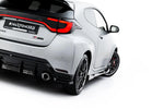 Maxton Parts - Diffusor Flaps V.3 passend für Toyota GR Yaris Mk4 Facelift schwarz Hochglanz