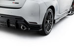 Maxton Parts - Diffusor Flaps V.3 passend für Toyota GR Yaris Mk4 Facelift schwarz Hochglanz
