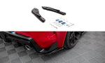 Maxton Parts - Diffusor Flaps V.3 passend für Toyota Supra Mk5 schwarz Hochglanz