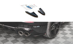 Maxton Parts - Diffusor Flaps V.3 passend für VW Golf R Hatchback Mk8 FL schwarz Hochglanz