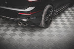 Maxton Parts - Diffusor Flaps V.3 passend für VW Golf R Hatchback Mk8 FL schwarz Hochglanz