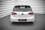 Maxton Parts - Diffusor Flaps V.3 passend für VW Golf R Mk7 schwarz Hochglanz