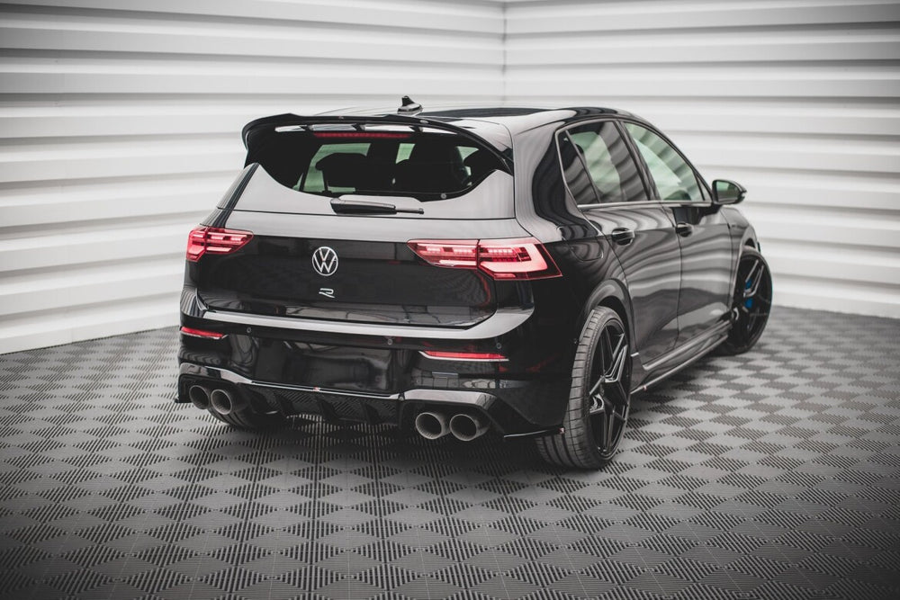 Maxton Parts - Diffusor Flaps V.3 passend für VW Golf R Mk8 Carbon Look