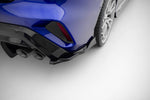 Maxton Parts - Diffusor Flaps V.4 passend für Audi S3 Limousine 8Y FL schwarz Hochglanz