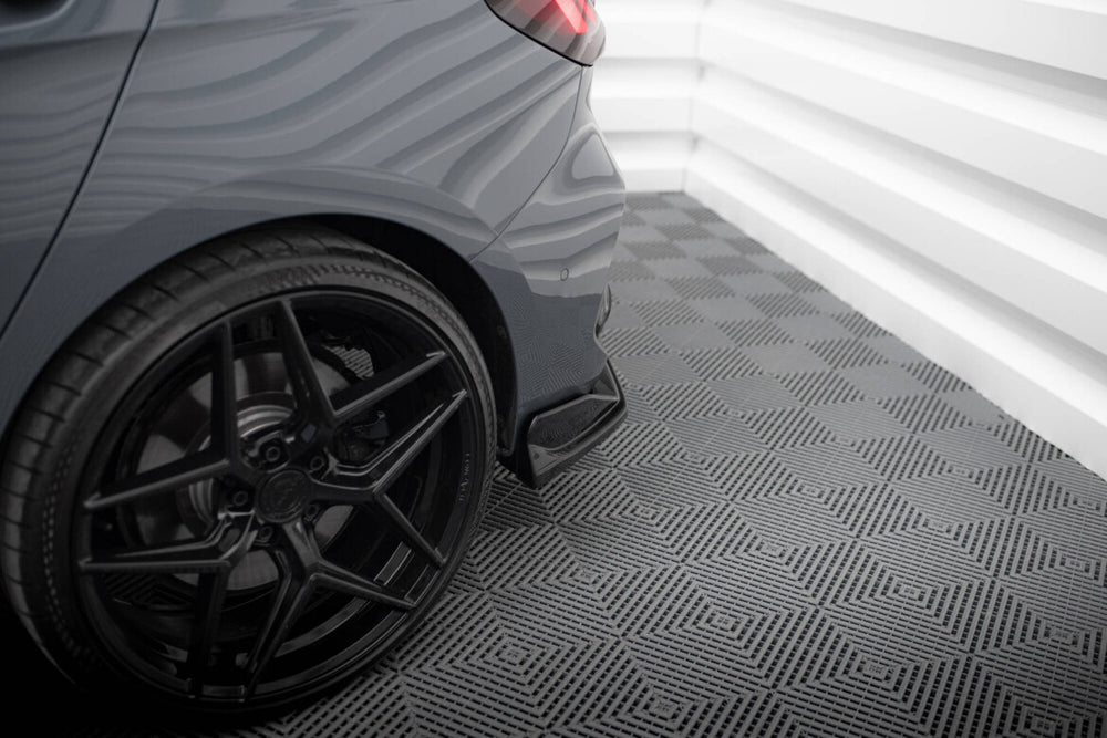 Maxton Parts - Diffusor Flaps V.4 passend für BMW 1er M-Paket / M135i / 128ti F40 schwarz Hochglanz
