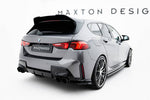 Maxton Parts - Diffusor Flaps V.4 passend für BMW M135i F70 schwarz Hochglanz