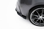 Maxton Parts - Diffusor Flaps V.4 passend für BMW M135i F70 schwarz Hochglanz