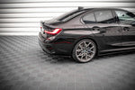 Maxton Parts - Diffusor Flaps V.4 passend für BMW M340i G20 / G21 schwarz Hochglanz
