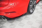 Maxton Parts - Diffusor Flaps V.4 passend für Ford Focus ST-Line Kombi Mk4 schwarz Hochglanz