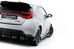 Maxton Parts - Diffusor Flaps V.4 passend für Toyota GR Yaris Mk4 Facelift schwarz Hochglanz