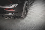 Maxton Parts - Diffusor Flaps V.4 passend für VW Golf R Hatchback Mk8 FL schwarz Hochglanz