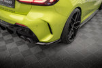 Maxton Parts - Diffusor Flaps V.5 passend für BMW 1er M-Paket / M135i / 128ti F40 schwarz Hochglanz